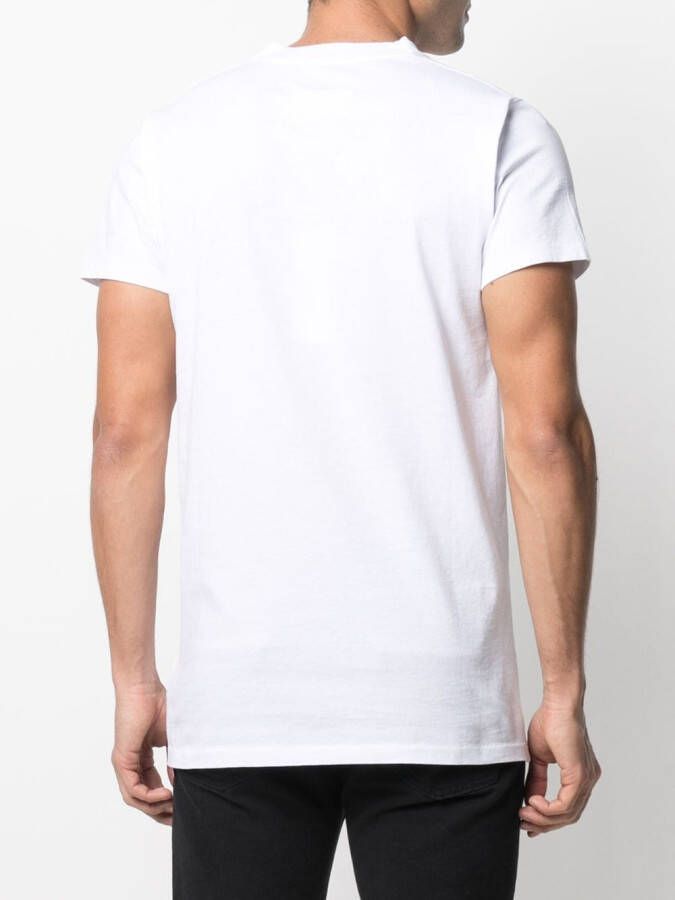 Maison Margiela T-shirt met print Wit