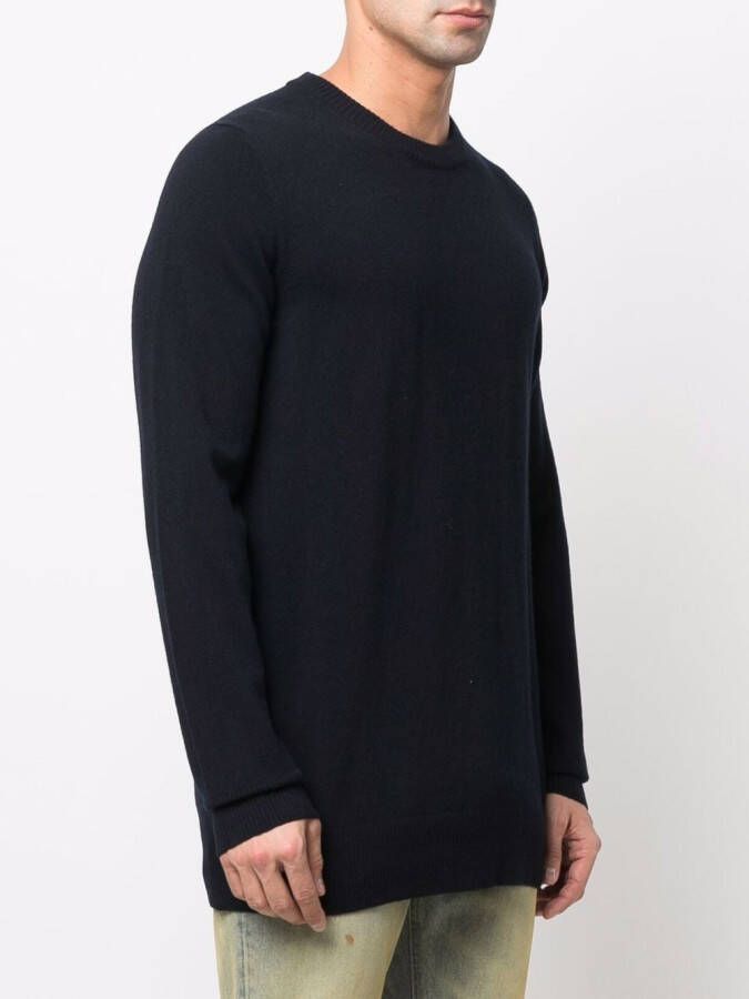 Maison Margiela Trui met logo Blauw