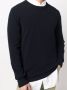 Maison Margiela Trui met logo Blauw - Thumbnail 5