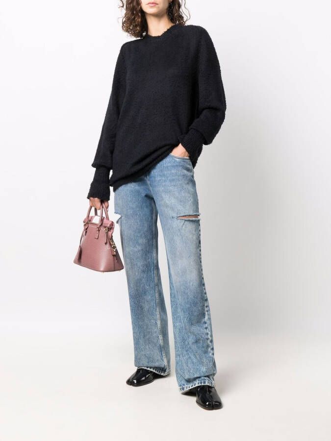Maison Margiela Trui met ronde hals Zwart