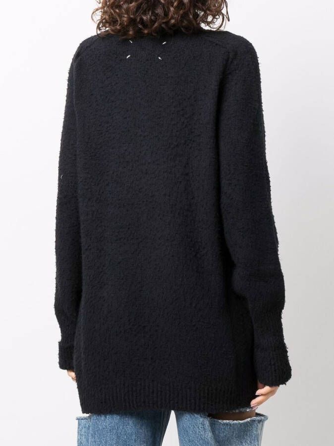 Maison Margiela Trui met ronde hals Zwart