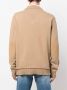 Maison Margiela Trui met V-hals en elleboogpatch Beige - Thumbnail 5