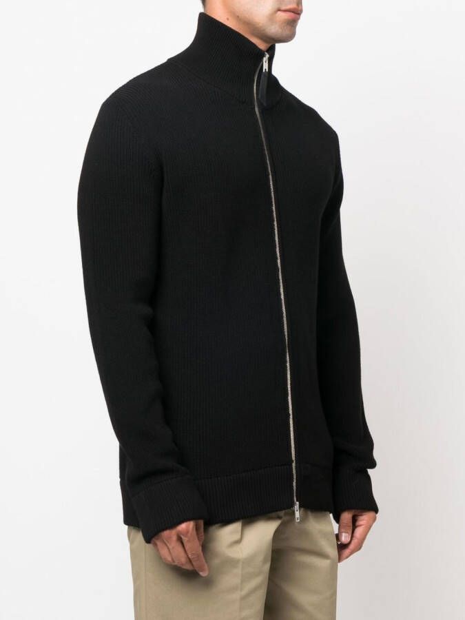 Maison Margiela Geribbeld vest Zwart