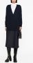 Maison Margiela Vest van wolblend met V-hals Blauw - Thumbnail 2