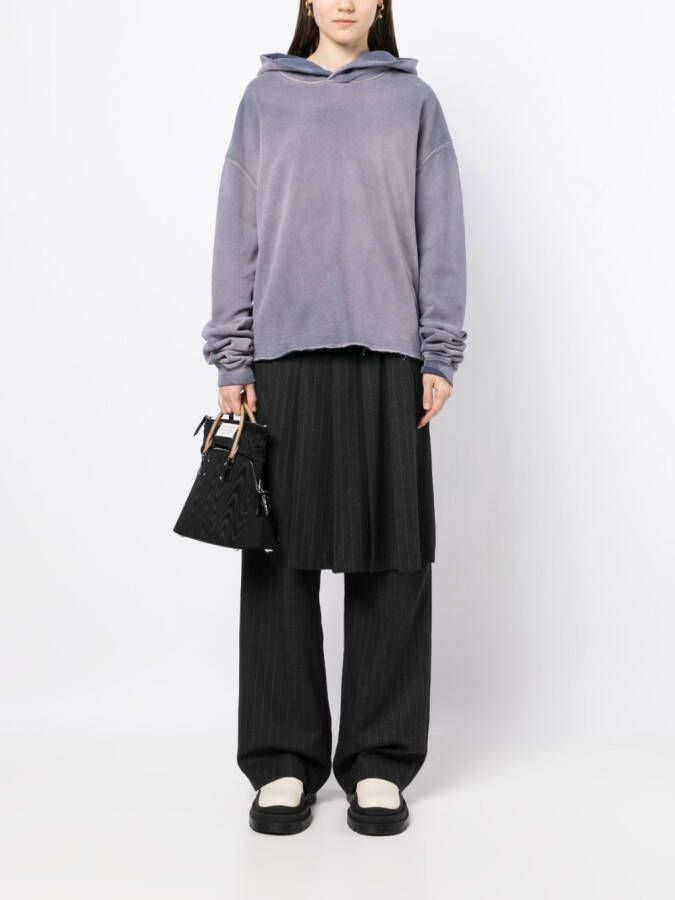 Maison Margiela Hoodie met lange mouwen Paars