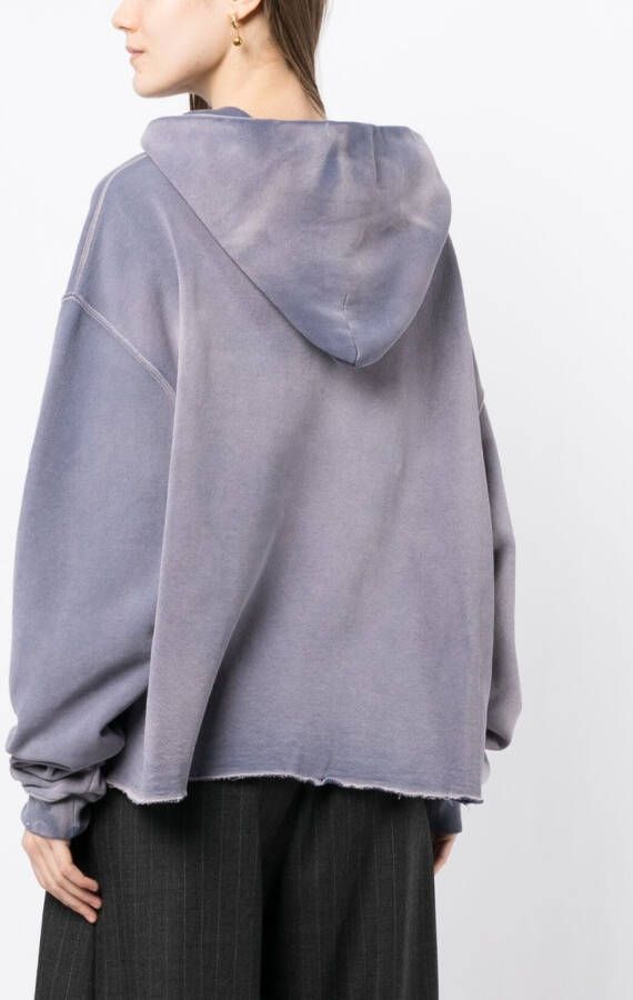 Maison Margiela Hoodie met lange mouwen Paars
