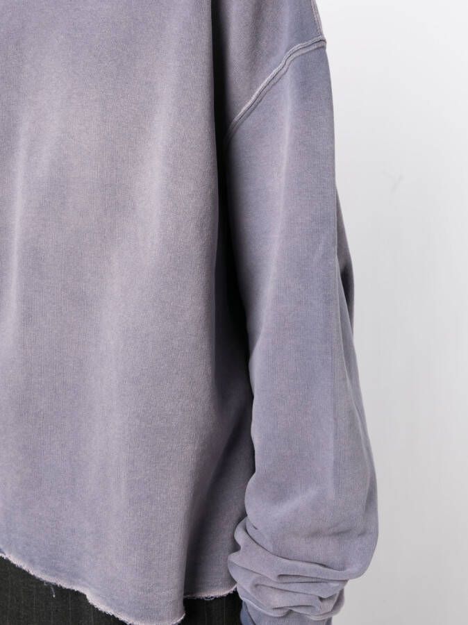 Maison Margiela Hoodie met lange mouwen Paars
