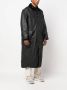 Maison Margiela Gecoate trenchcoat Zwart - Thumbnail 3