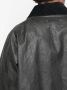 Maison Margiela Gecoate trenchcoat Zwart - Thumbnail 5