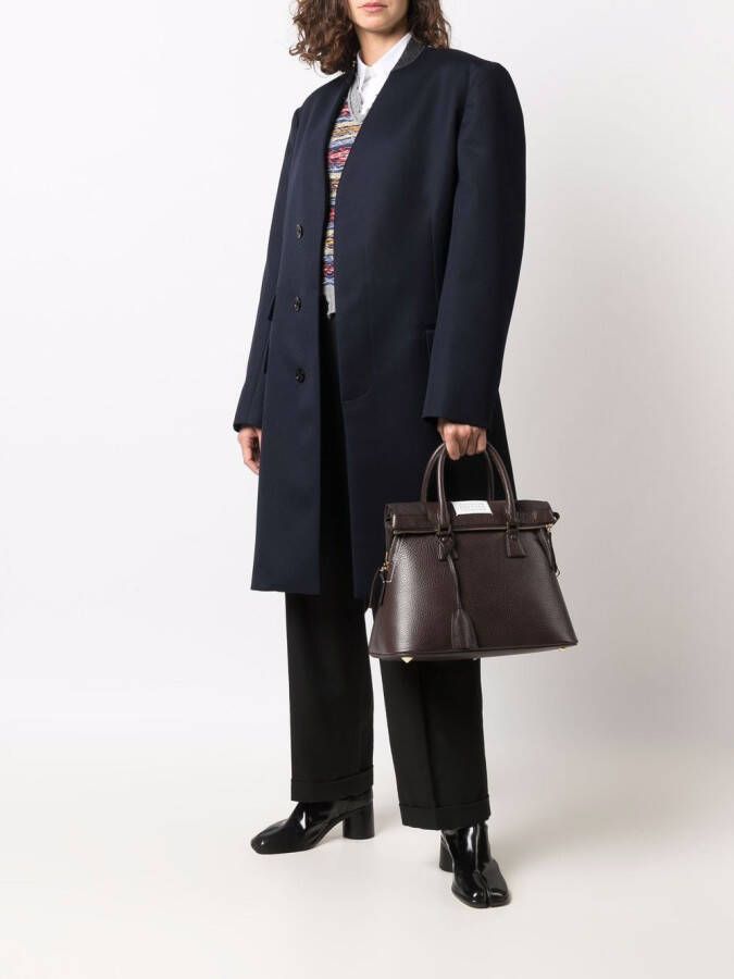 Maison Margiela Wollen jas Blauw