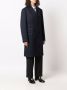 Maison Margiela Wollen jas Blauw - Thumbnail 3