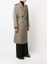 Maison Margiela Wollen trenchcoat met dubbele rij knopen Groen - Thumbnail 3