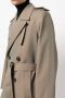 Maison Margiela Wollen trenchcoat met dubbele rij knopen Groen - Thumbnail 5