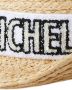 Maison Michel Austin hoed met geborduurd logo Beige - Thumbnail 2