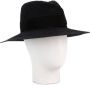 Maison Michel Black Straw Virginie hat Zwart - Thumbnail 2