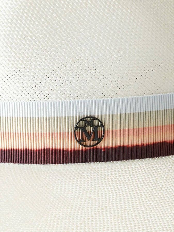 Maison Michel Fedora hoed Beige