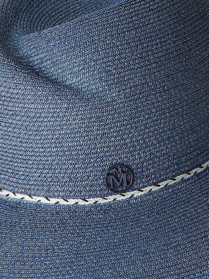 Maison Michel Fedora hoed Blauw