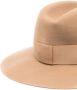 Maison Michel Fedora hoed Bruin - Thumbnail 2