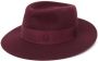 Maison Michel Andre fedora hoed Rood - Thumbnail 2
