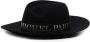 Maison Michel Fedora hoed met logoband Zwart - Thumbnail 3