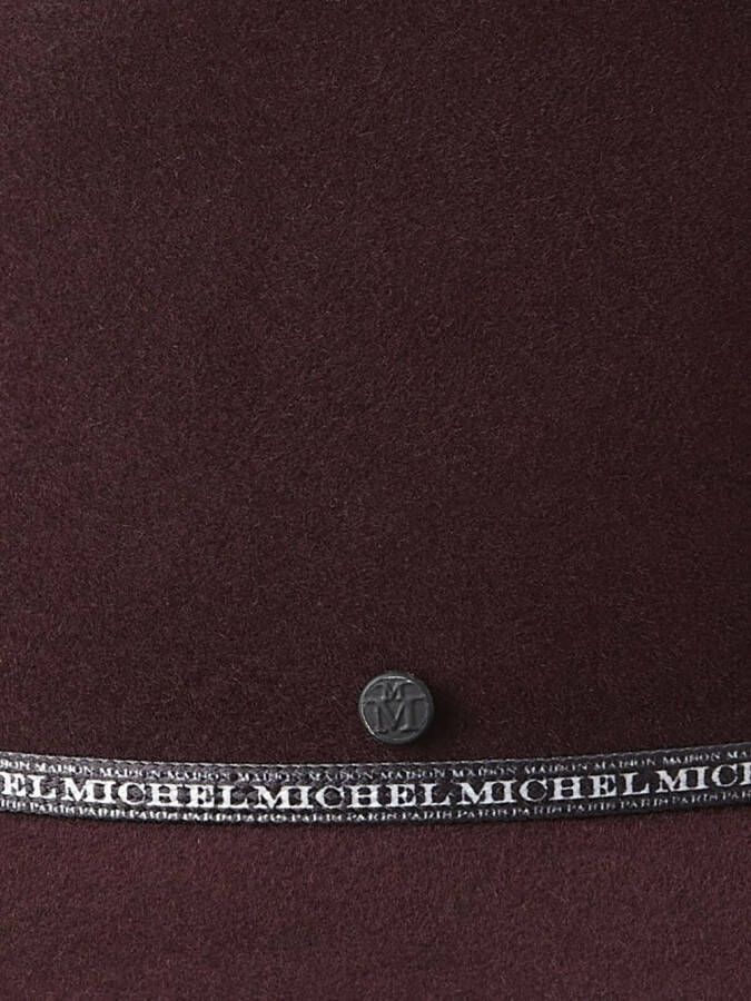 Maison Michel Fedora hoed Rood