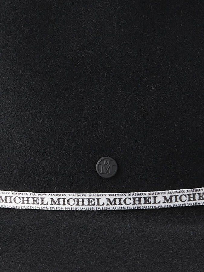 Maison Michel Fedora hoed Zwart