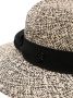 Maison Michel Hoed met brede rand Beige - Thumbnail 2