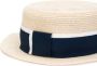 Maison Michel Auguste strohoed Beige - Thumbnail 2