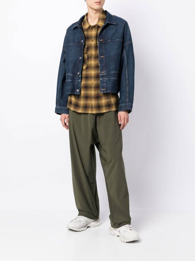 Maison MIHARA YASUHIRO Broek met trekkoord Groen