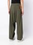 Maison MIHARA YASUHIRO Broek met trekkoord Groen - Thumbnail 4