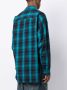 Maison MIHARA YASUHIRO Geruit overhemd Blauw - Thumbnail 4