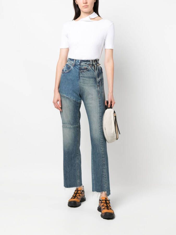 Maison MIHARA YASUHIRO Straight jeans Blauw