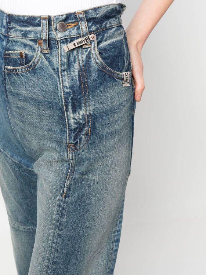 Maison MIHARA YASUHIRO Straight jeans Blauw