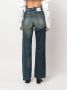 Maison MIHARA YASUHIRO High waist asymmetrische jeans Blauw - Thumbnail 4