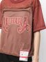 Maison Mihara Yasuhiro T-shirt met logoprint Bruin - Thumbnail 5
