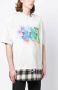 Maison Mihara Yasuhiro T-shirt met print Blauw - Thumbnail 3