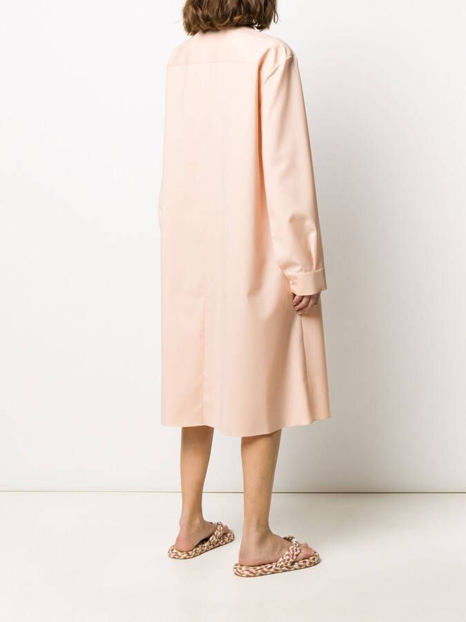 Maison Rabih Kayrouz Blousejurk met borstzak Roze