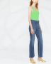 Maje High waist flared jeans Blauw - Thumbnail 4