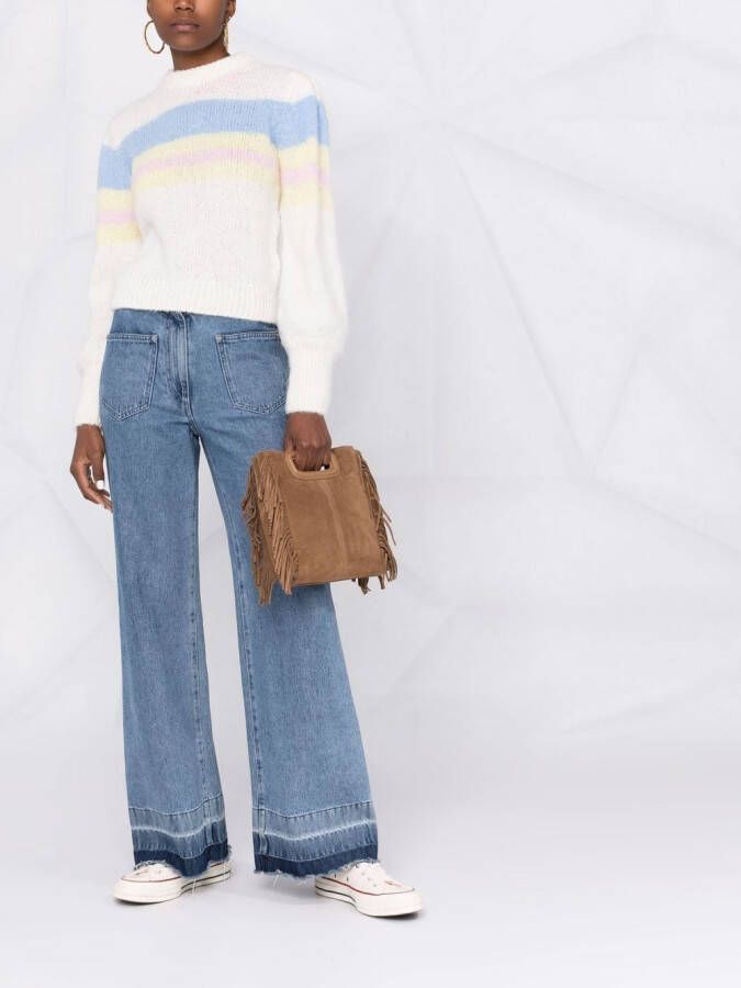 Maje M shopper Bruin