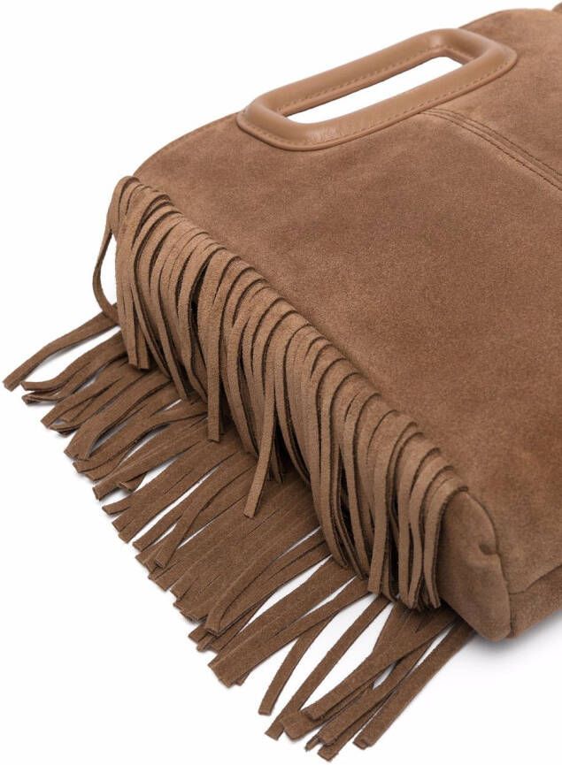 Maje M shopper Bruin