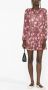 Maje Mini-jurk met bloemenprint Rood - Thumbnail 2