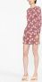 Maje Mini-jurk met bloemenprint Rood - Thumbnail 3