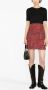 Maje Tweed mini-jurk Rood - Thumbnail 2