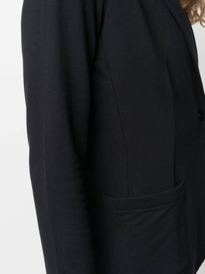 Majestic Filatures Blazer met enkele rij knopen Blauw