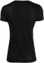 Majestic Filatures T-shirt met ronde hals Zwart - Thumbnail 2
