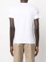 Majestic Filatures Getailleerd T-shirt Wit - Thumbnail 4