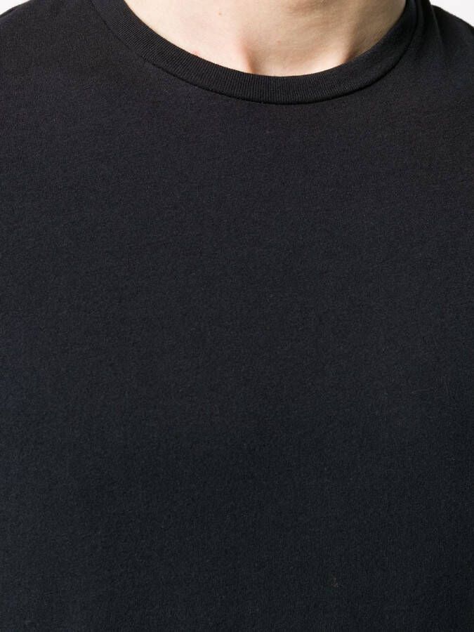 Majestic Filatures Ruimvallend T-shirt Zwart