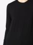 Majestic Filatures T-shirt met lange mouwen Zwart - Thumbnail 5