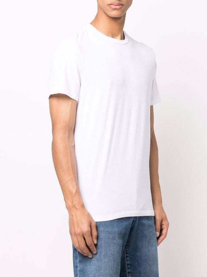 Majestic Filatures T-shirt met ronde hals Wit