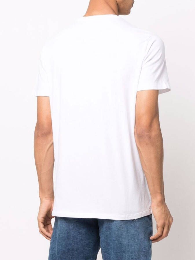 Majestic Filatures T-shirt met ronde hals Wit